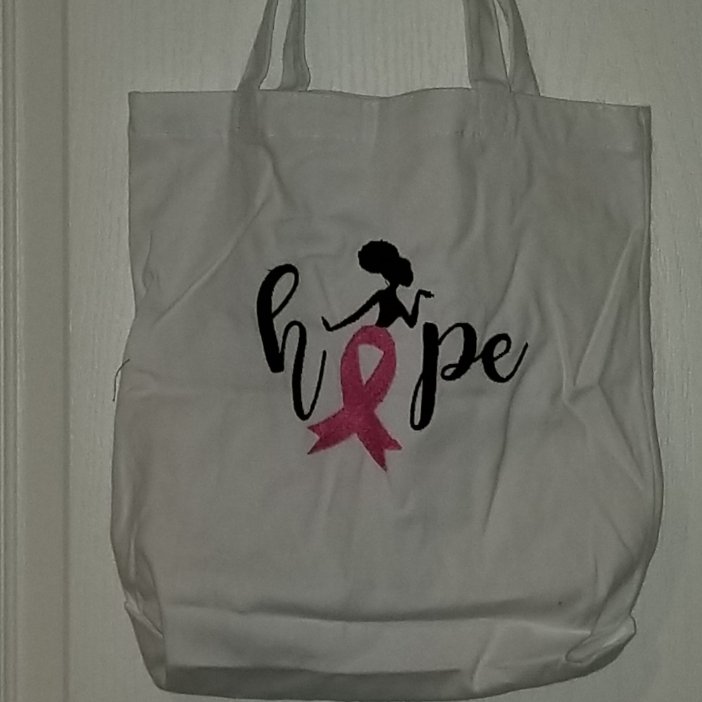 Embroidered Canvas tote bag